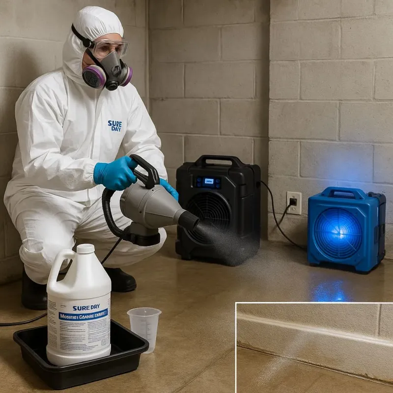 Sanitization and Odor Removal process in La Vista, NE