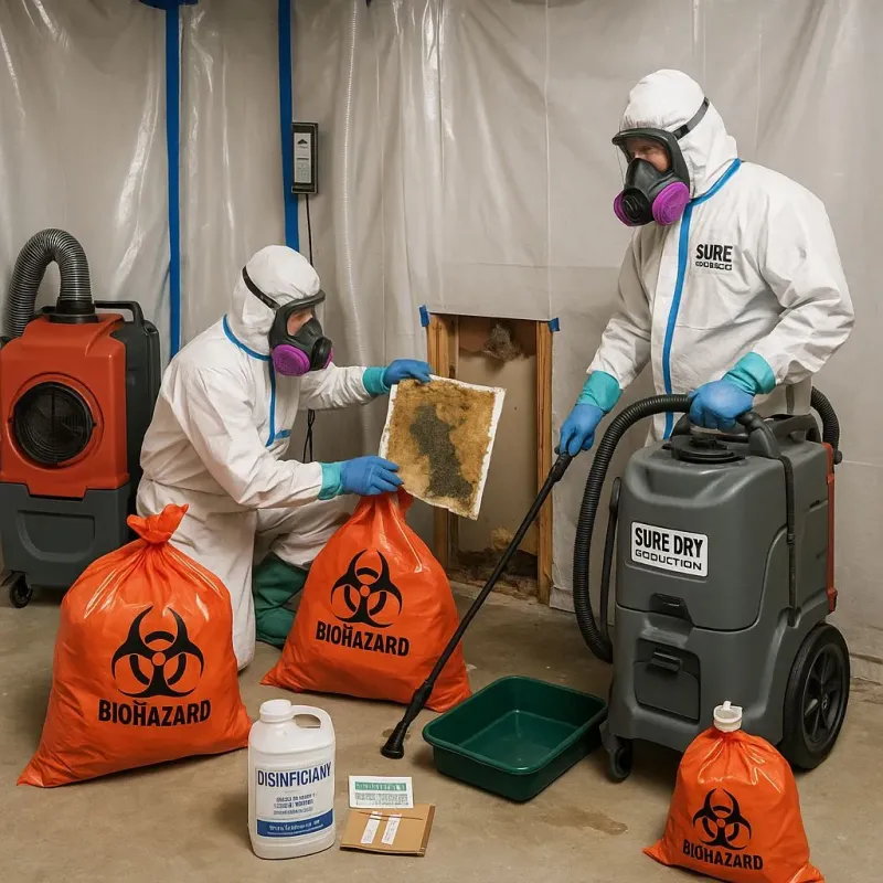 Contaminated Water Handling Protocols process in La Vista, NE